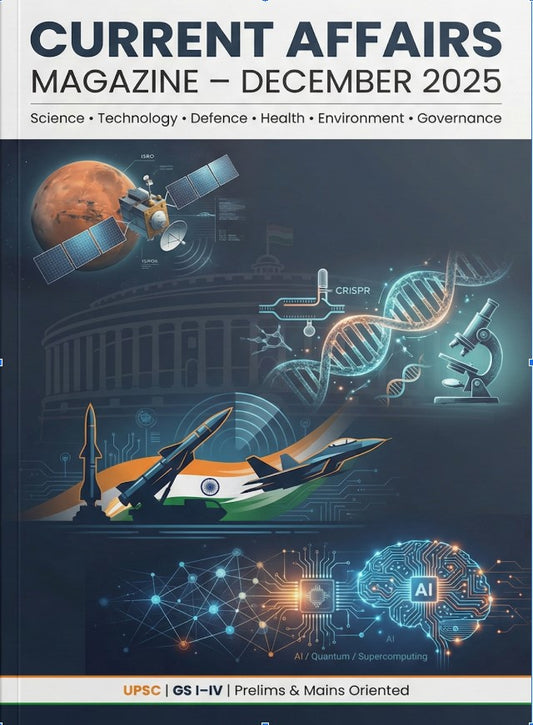 Current Affairs Magazine – December 2025 comprehensive, exam-focused resource